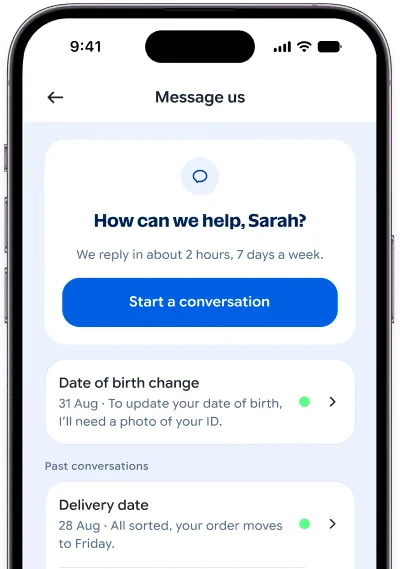 The Bolt app